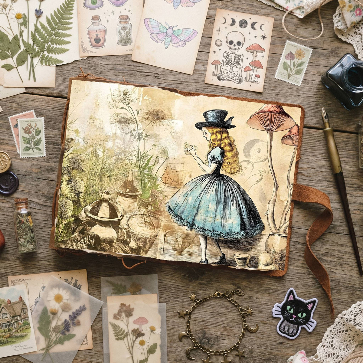 Alice In Wonderland Digital Papers