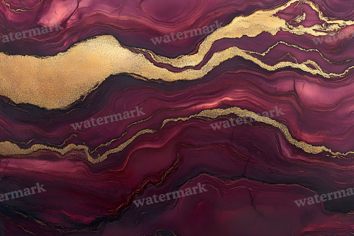 Burgundy Gold Marble Backdrop Images