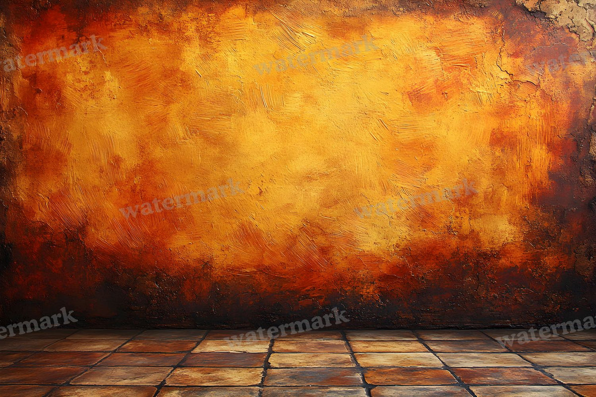 Burnt Amber Wall Backdrop Images