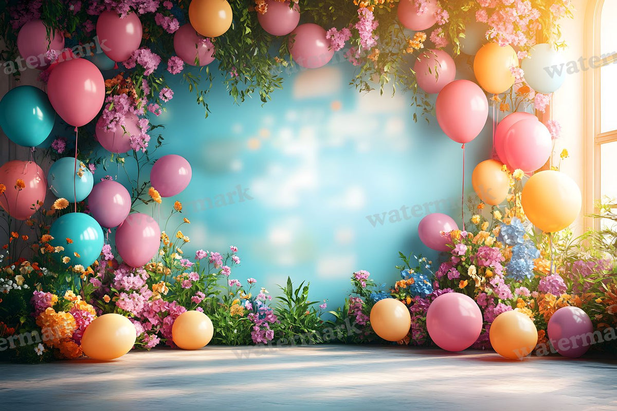 Celebration Balloons Backdrop Images