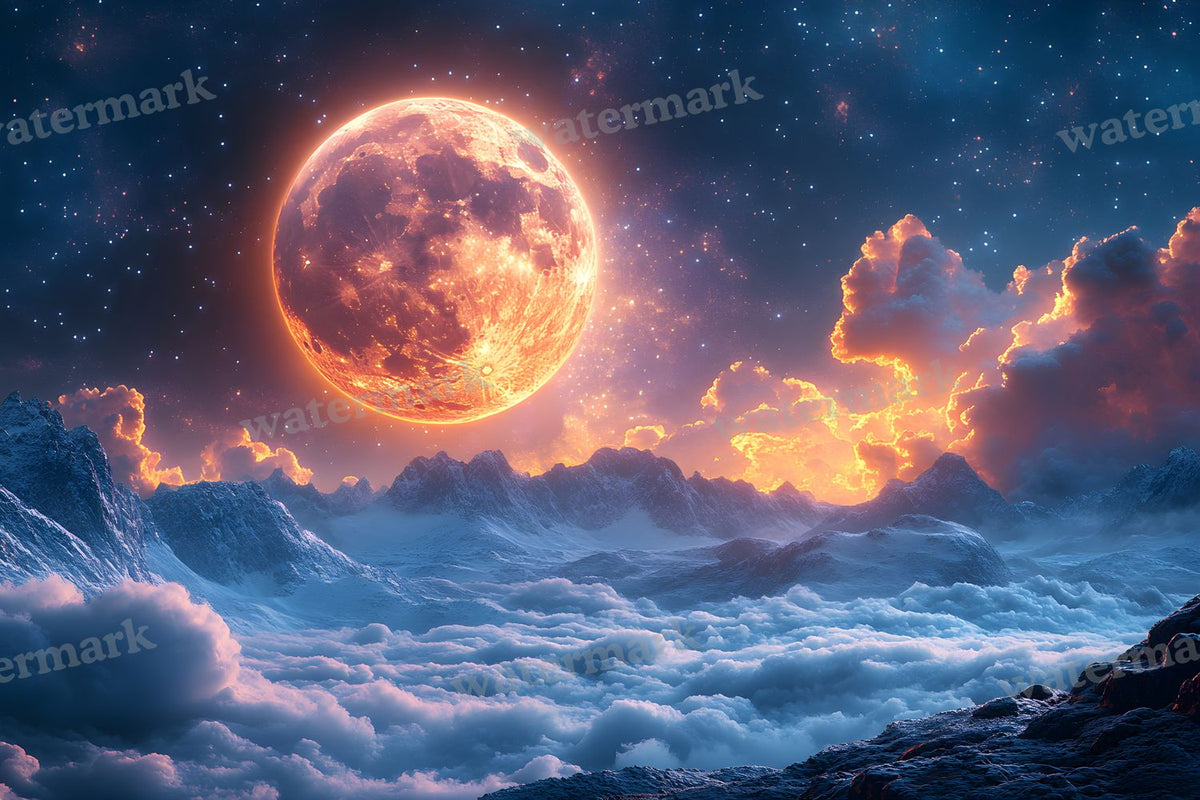 Celestial Space Backdrop Images