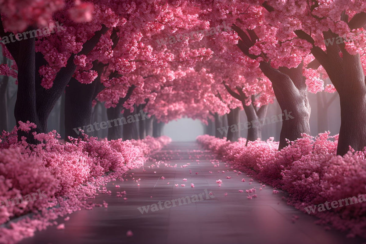 Cherry Blossom Serenity Backdrop Images