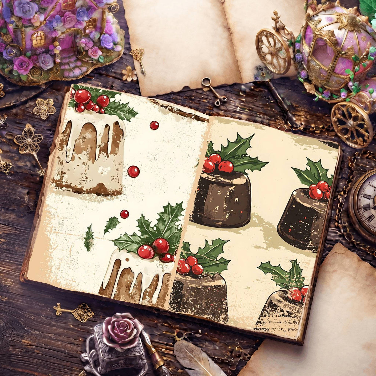 Christmas Digital Papers