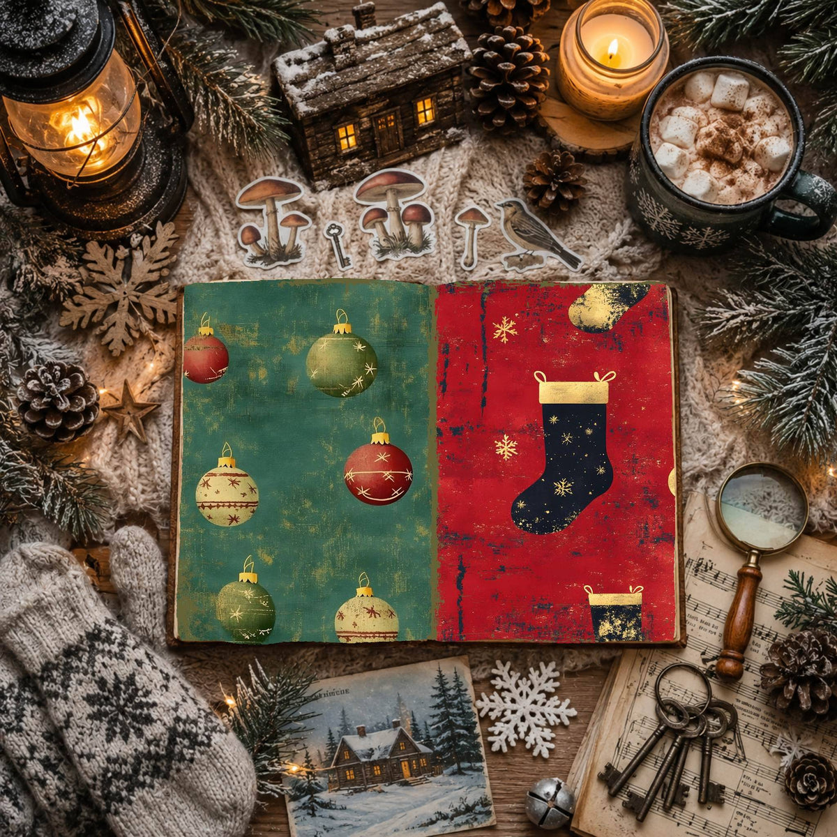 Christmas Digital Papers