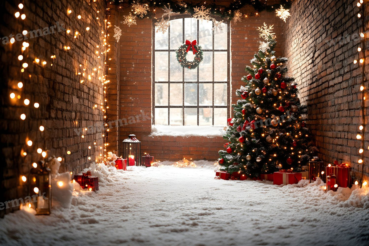 Classic Christmas Backdrop Images
