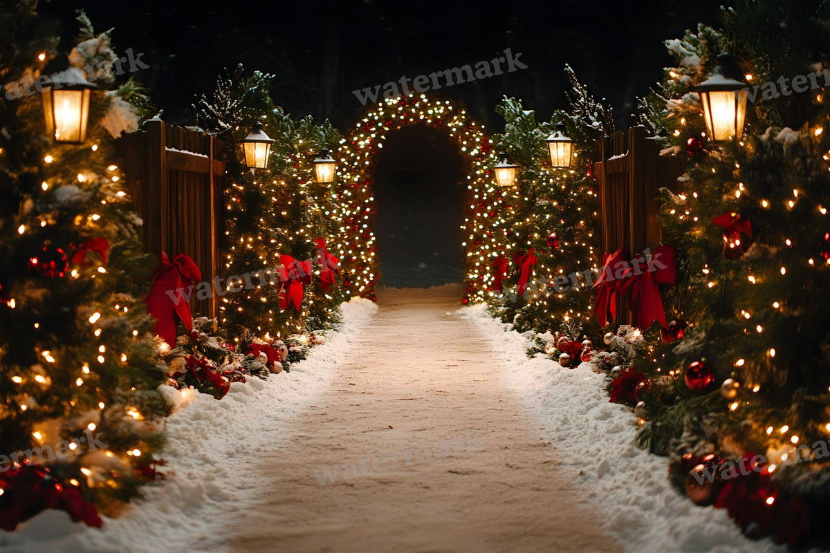 Classic Christmas Backdrop Images