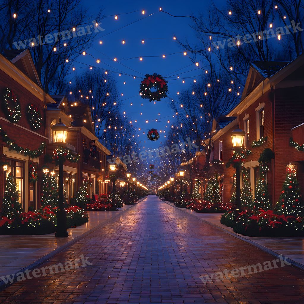 Classic Christmas Backdrop Images