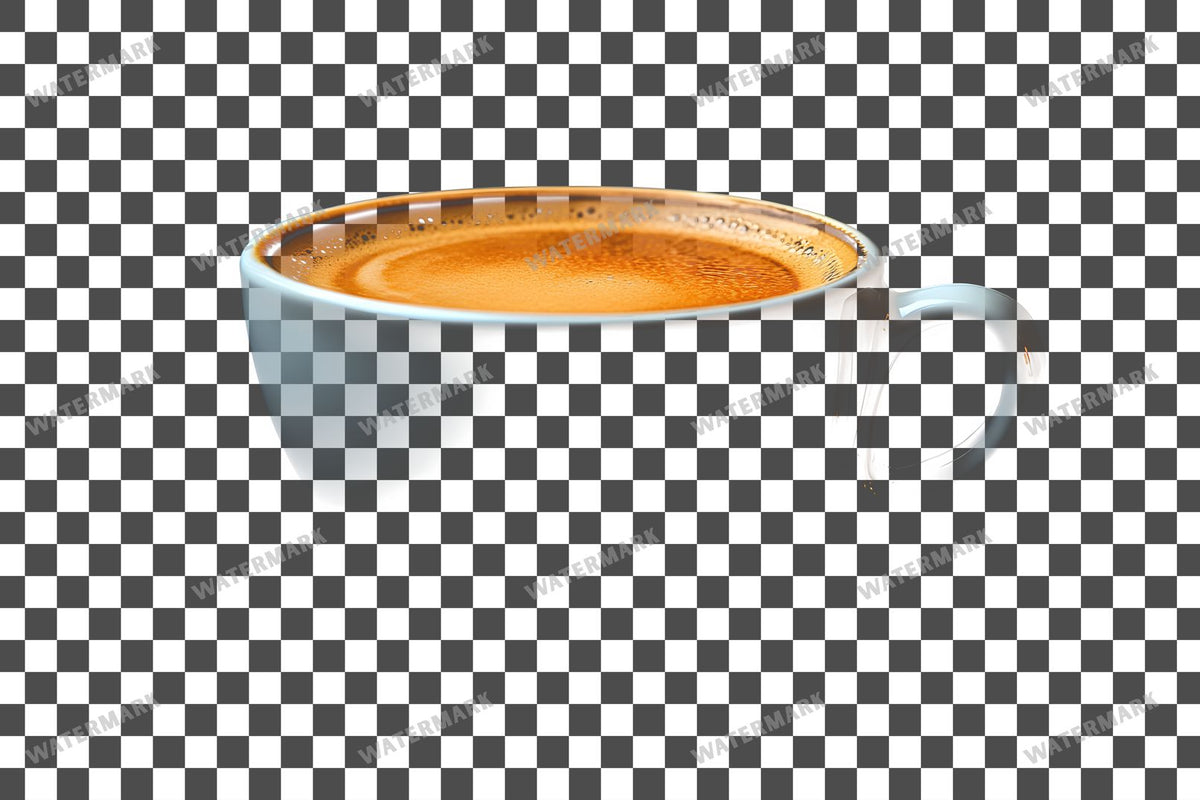 Coffee Cup PNG overlay on a transparent checkered background, preview 19