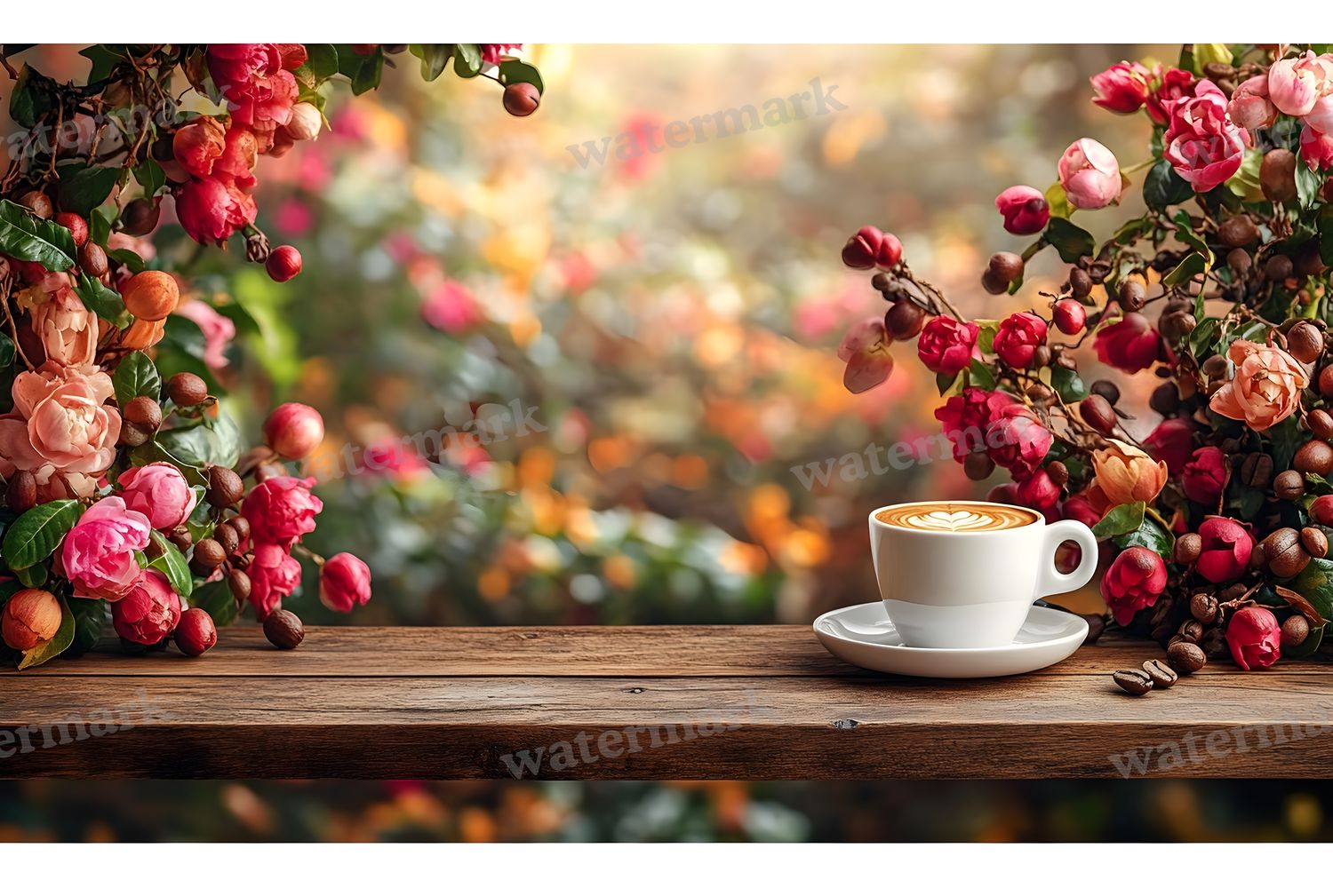Coffee Shop Setting Backdrop Images