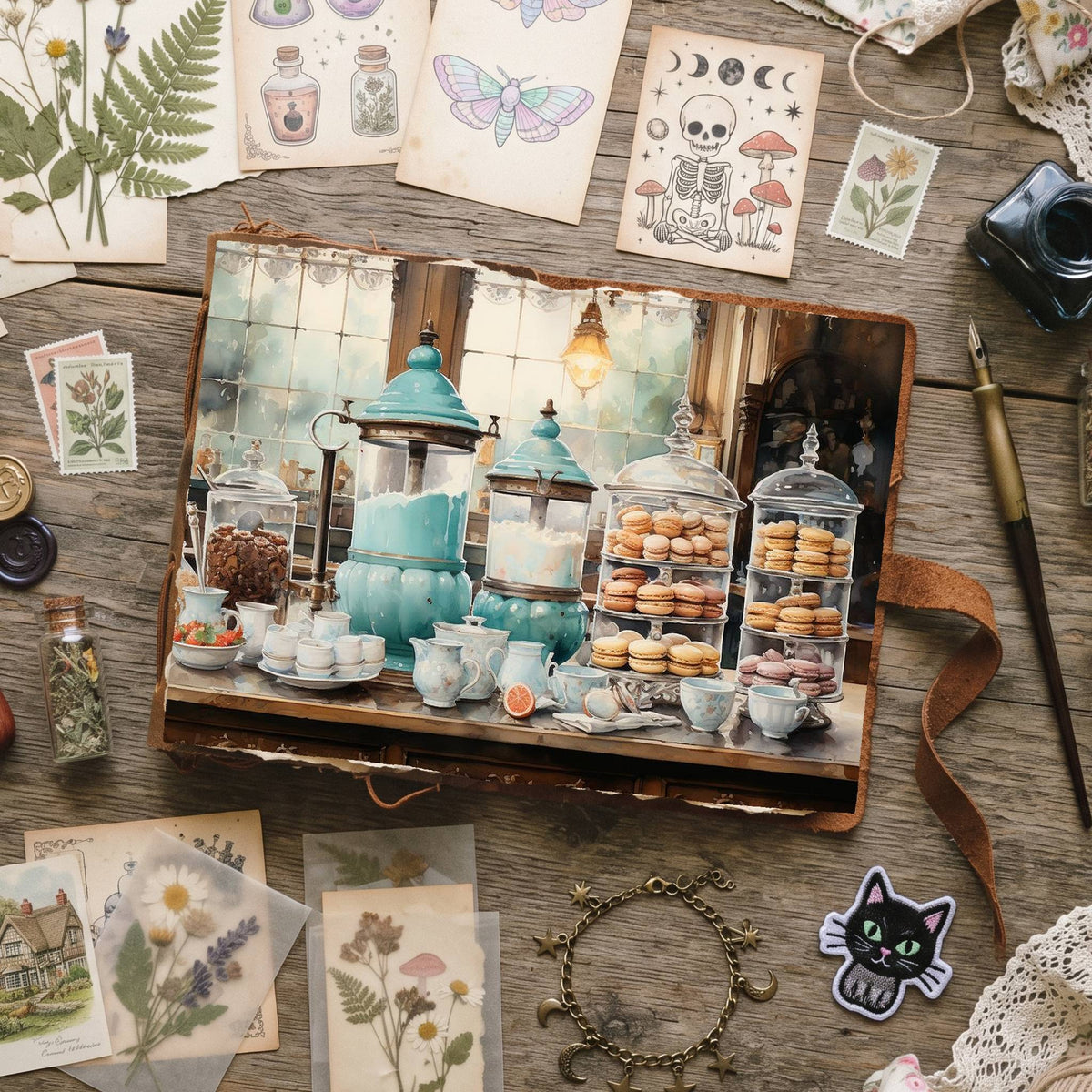 Coffee Shop Digital Papers