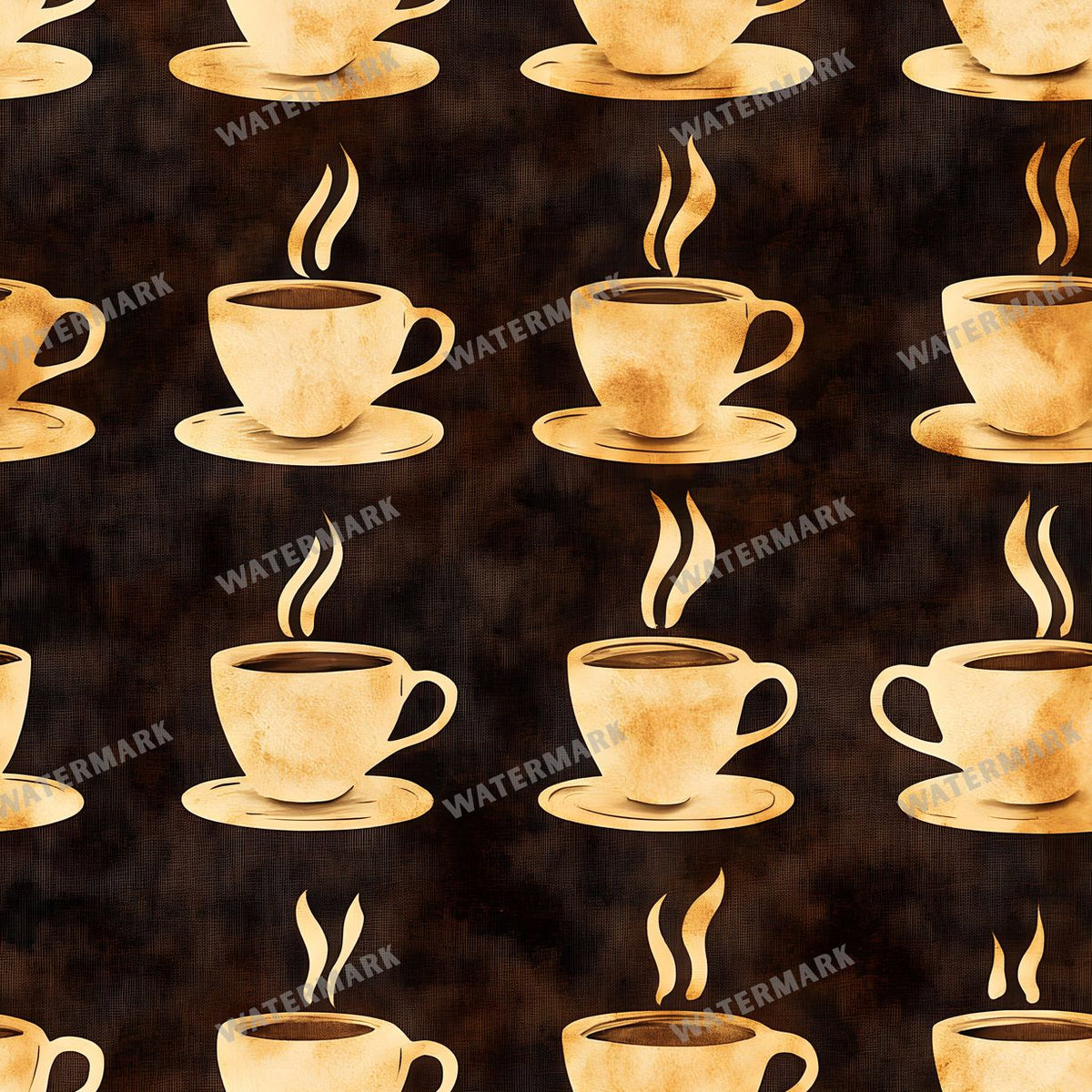 Coffee seamless pattern digital paper, repeating design 19