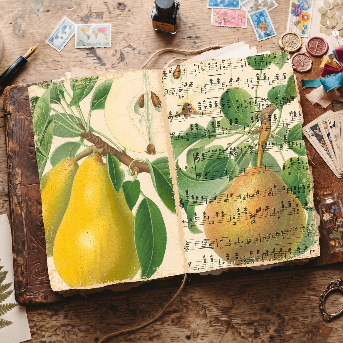 Fruit & Vegetables Digital Papers