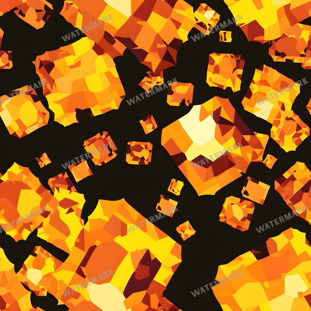 Gems Seamless Pattern