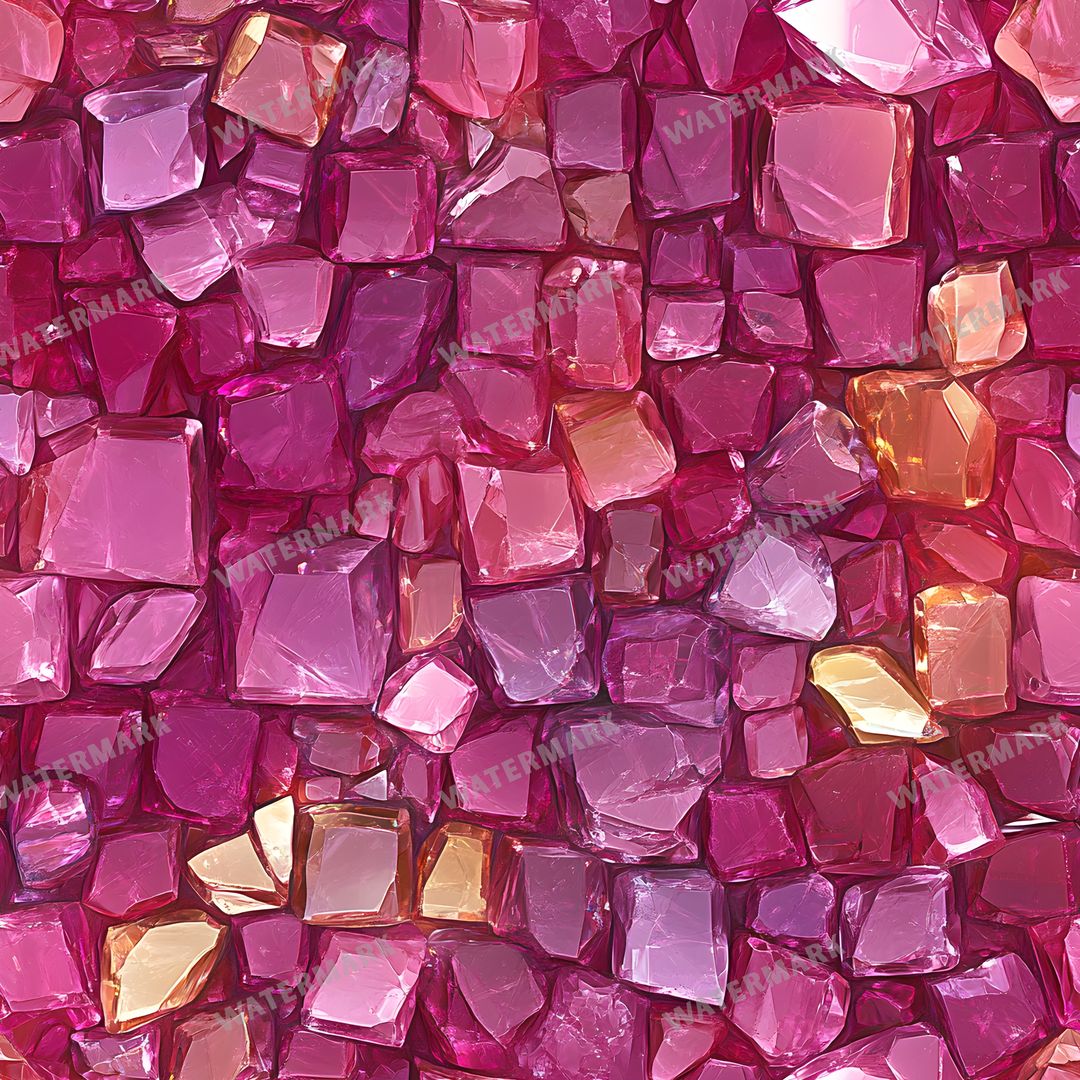 Gems Seamless Pattern