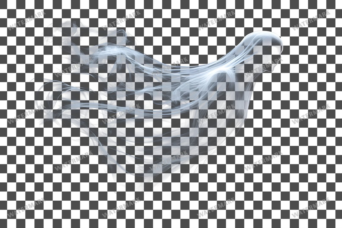 Ghostly Apparition Transparent Overlay Pngs