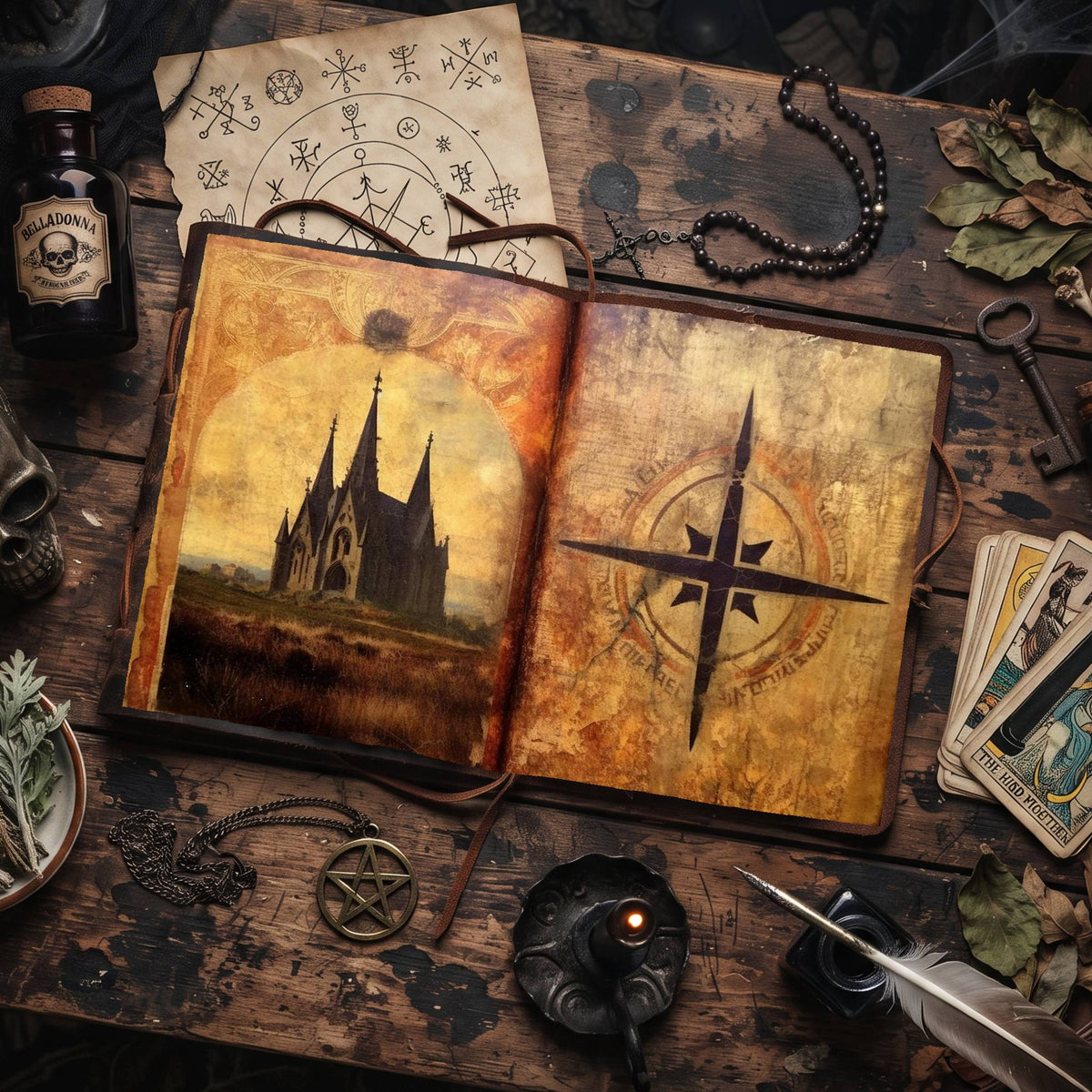 Gothic Digital Papers