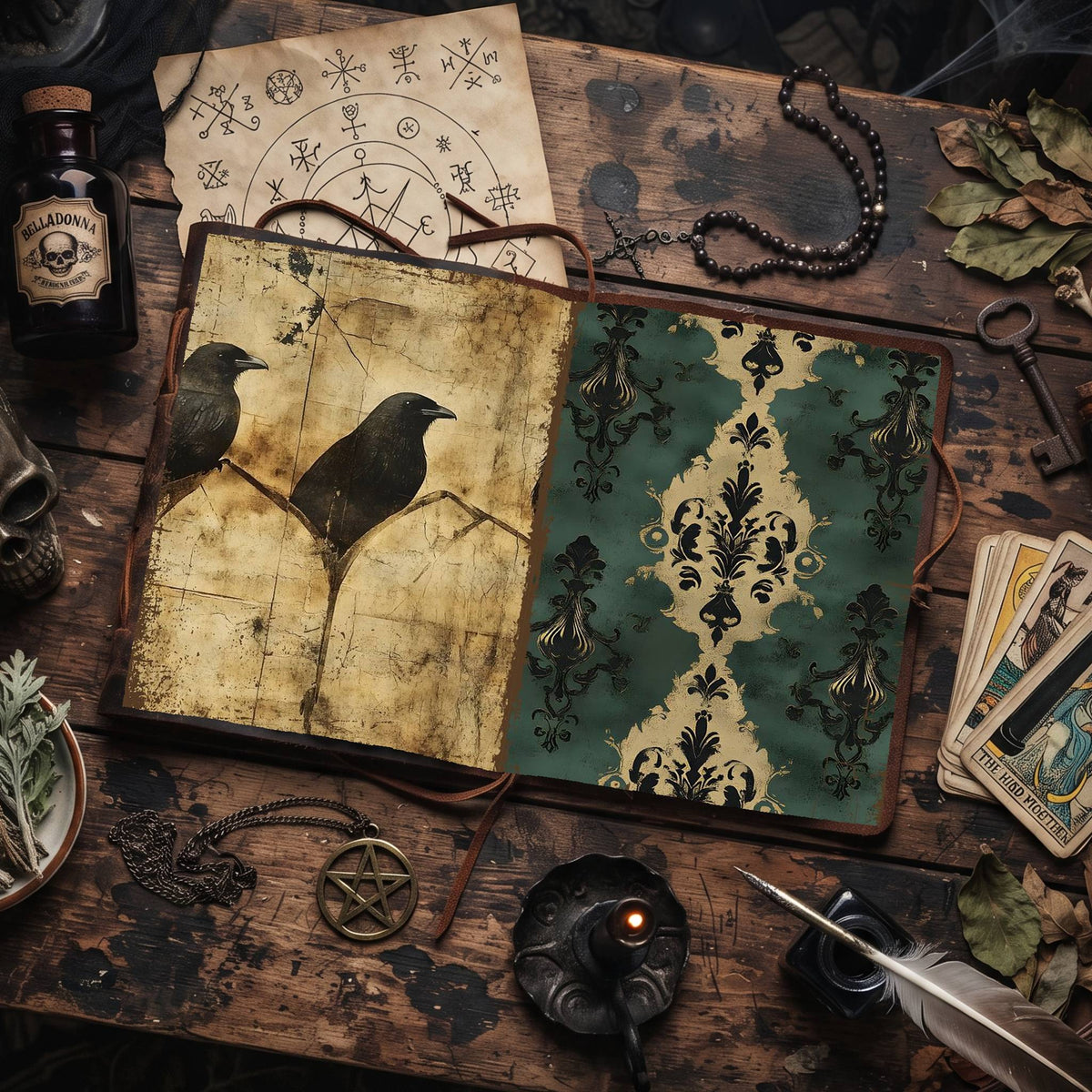 Gothic Digital Papers