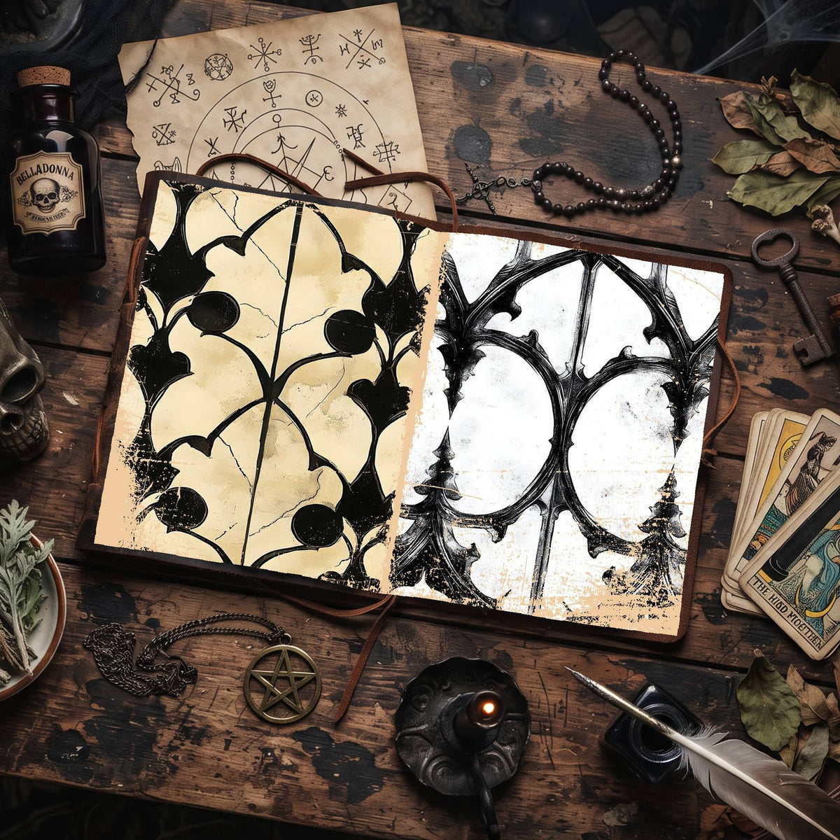 Gothic Digital Papers