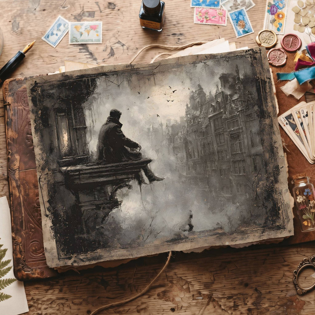 Gothic Digital Papers