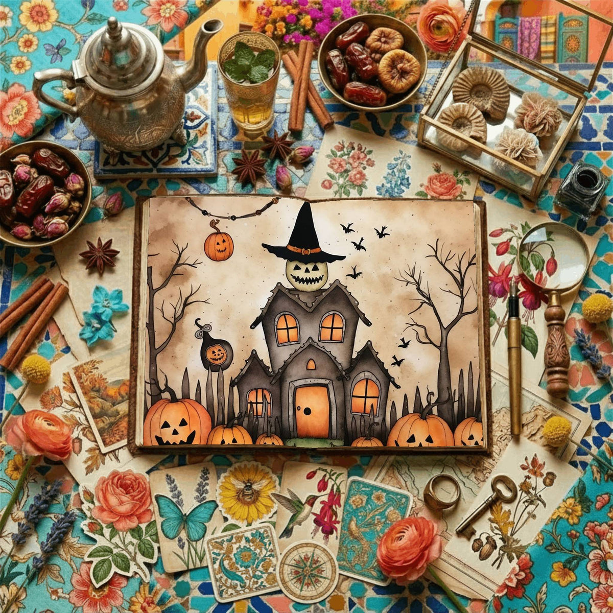 Halloween Digital Papers
