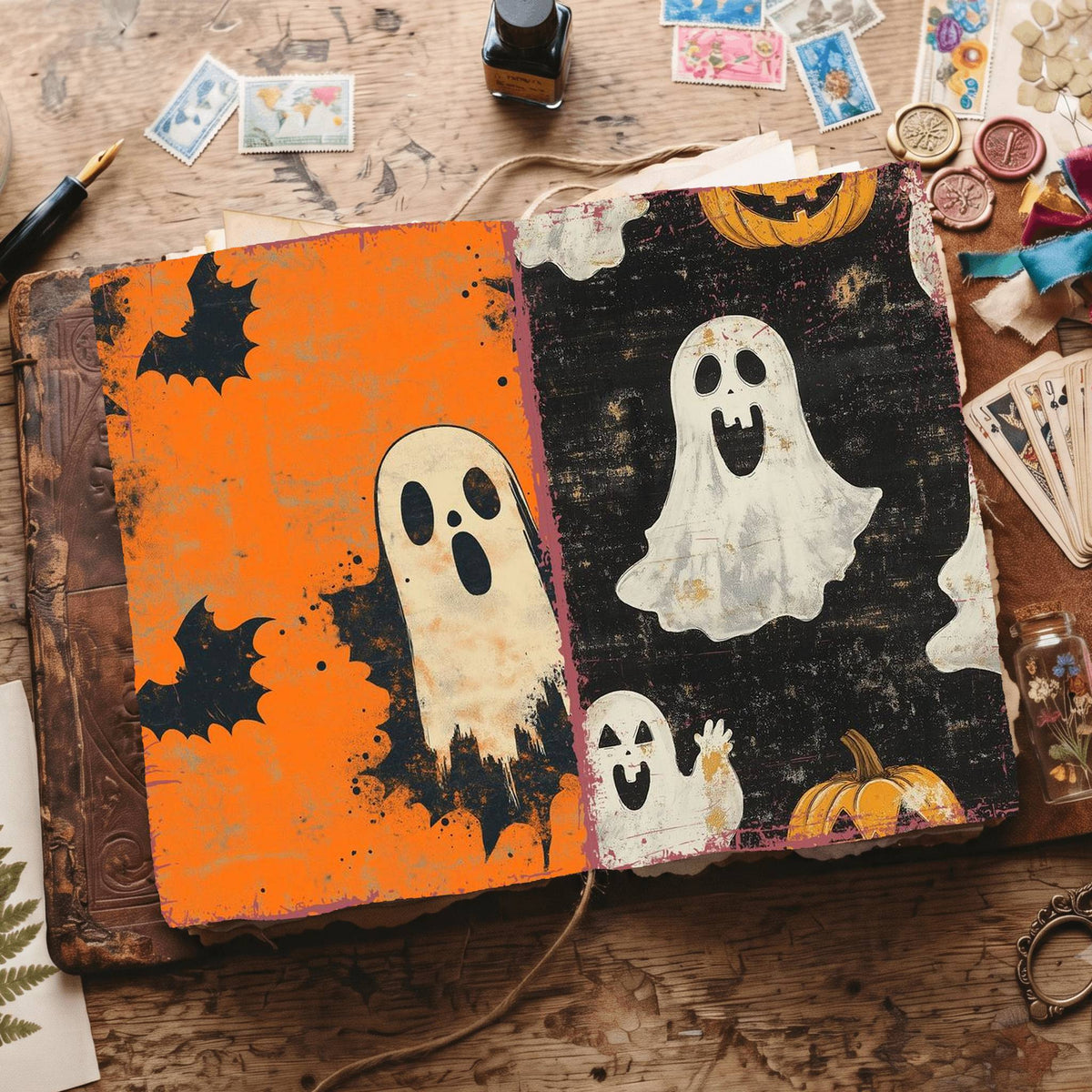 Halloween Digital Papers