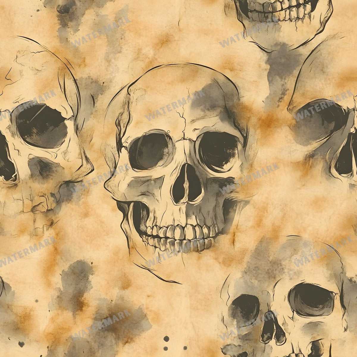 Halloween Seamless Pattern