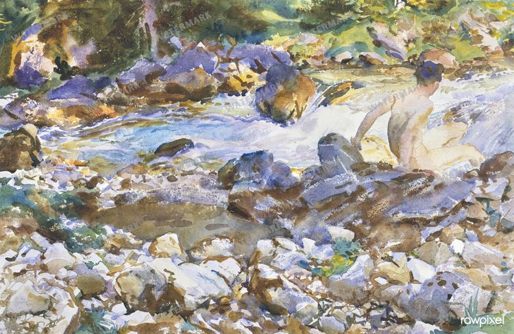 John Singer Sargent Vintage Paintings