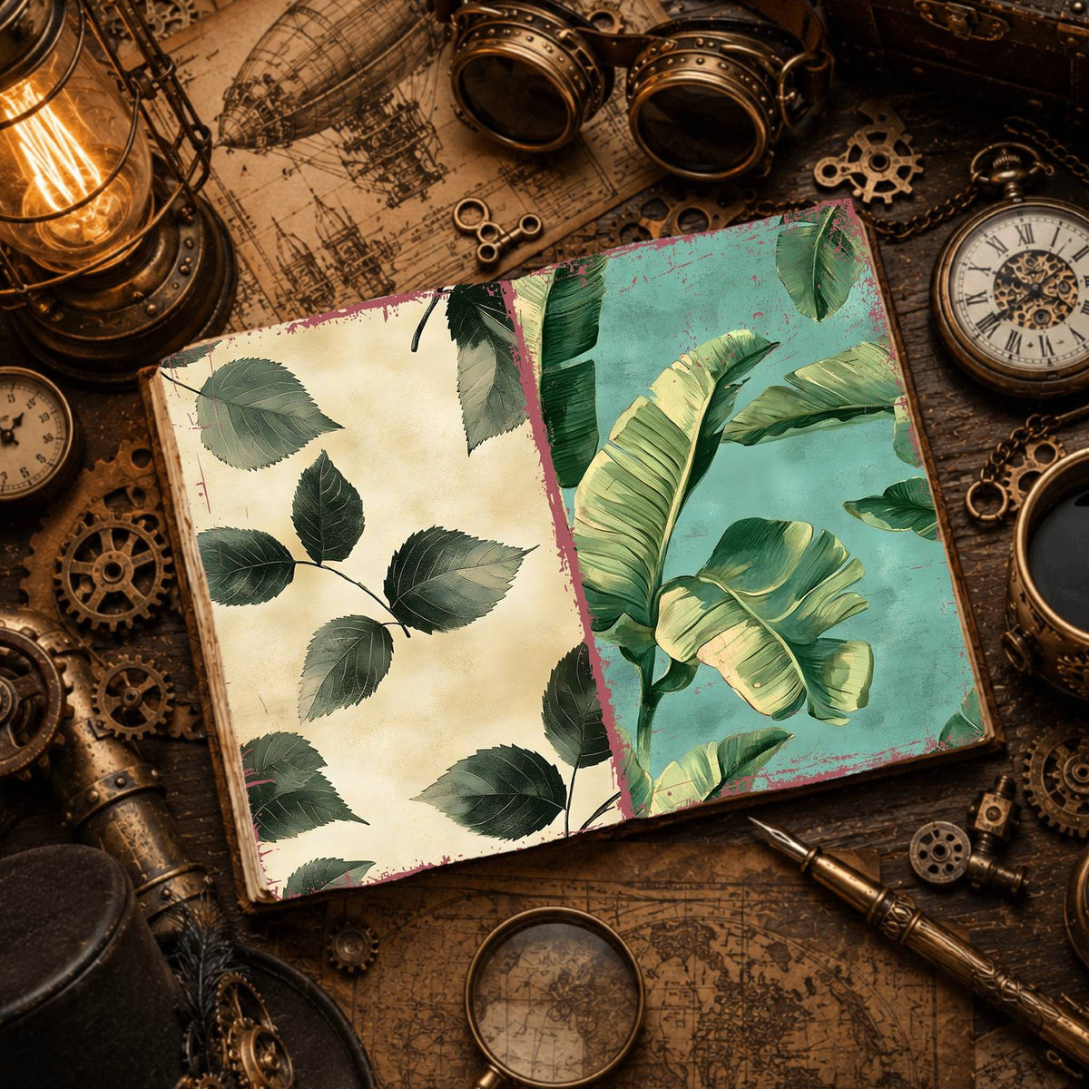 Leafy Digital Papers