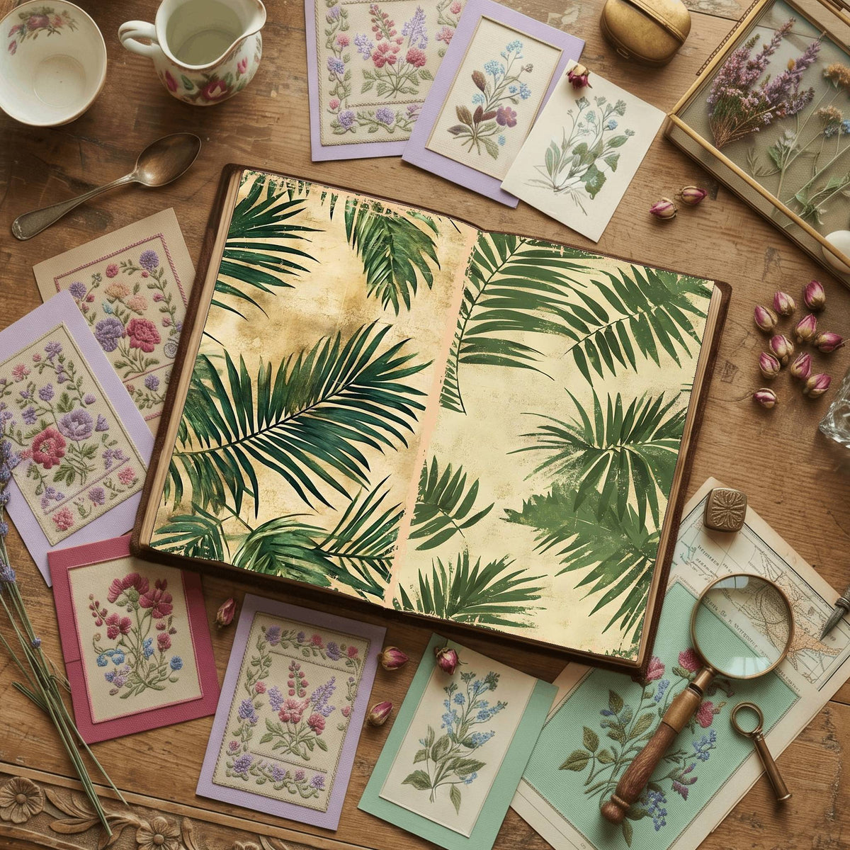 Leaves Digital Papers