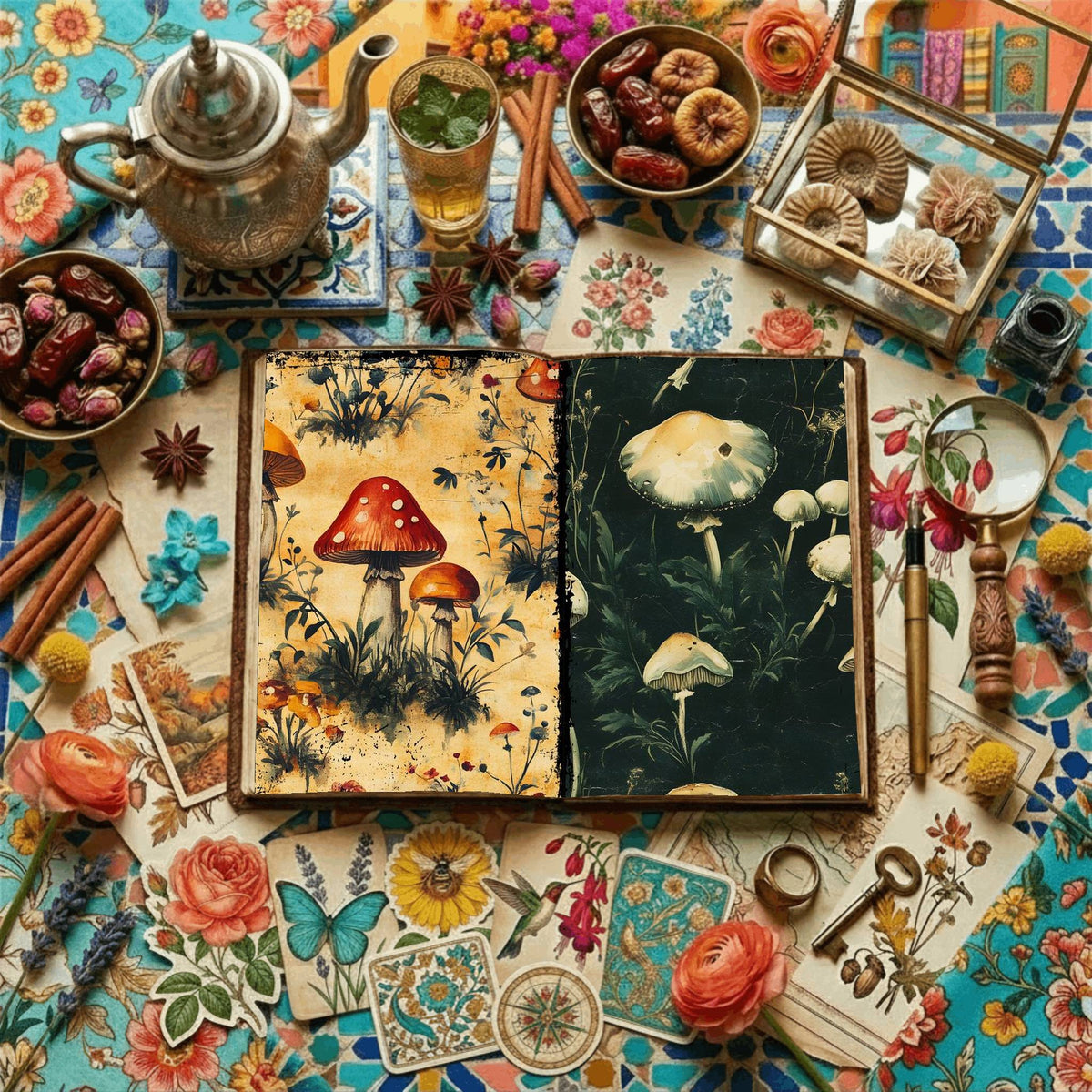 Mushroom Digital Papers