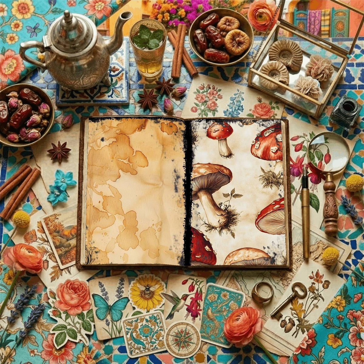 Mushroom Digital Papers