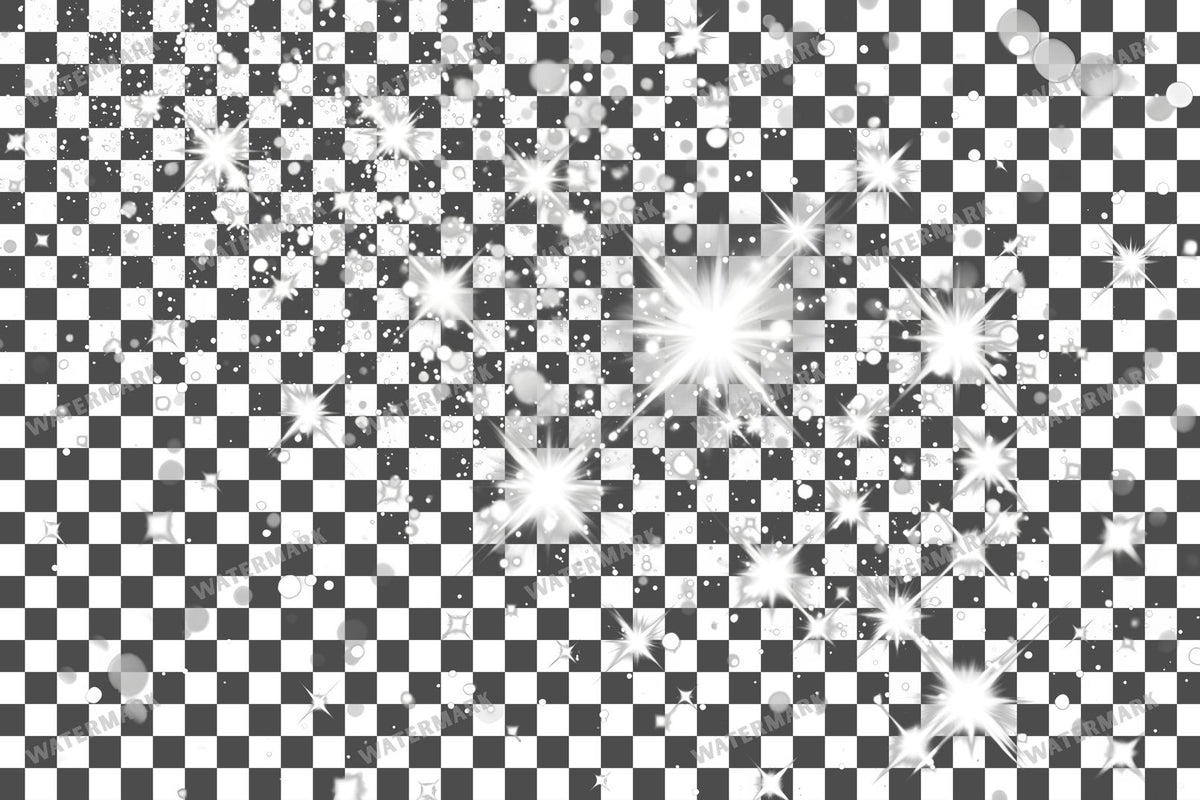 Starlight Tiny Sparkles Transparent Overlay Pngs