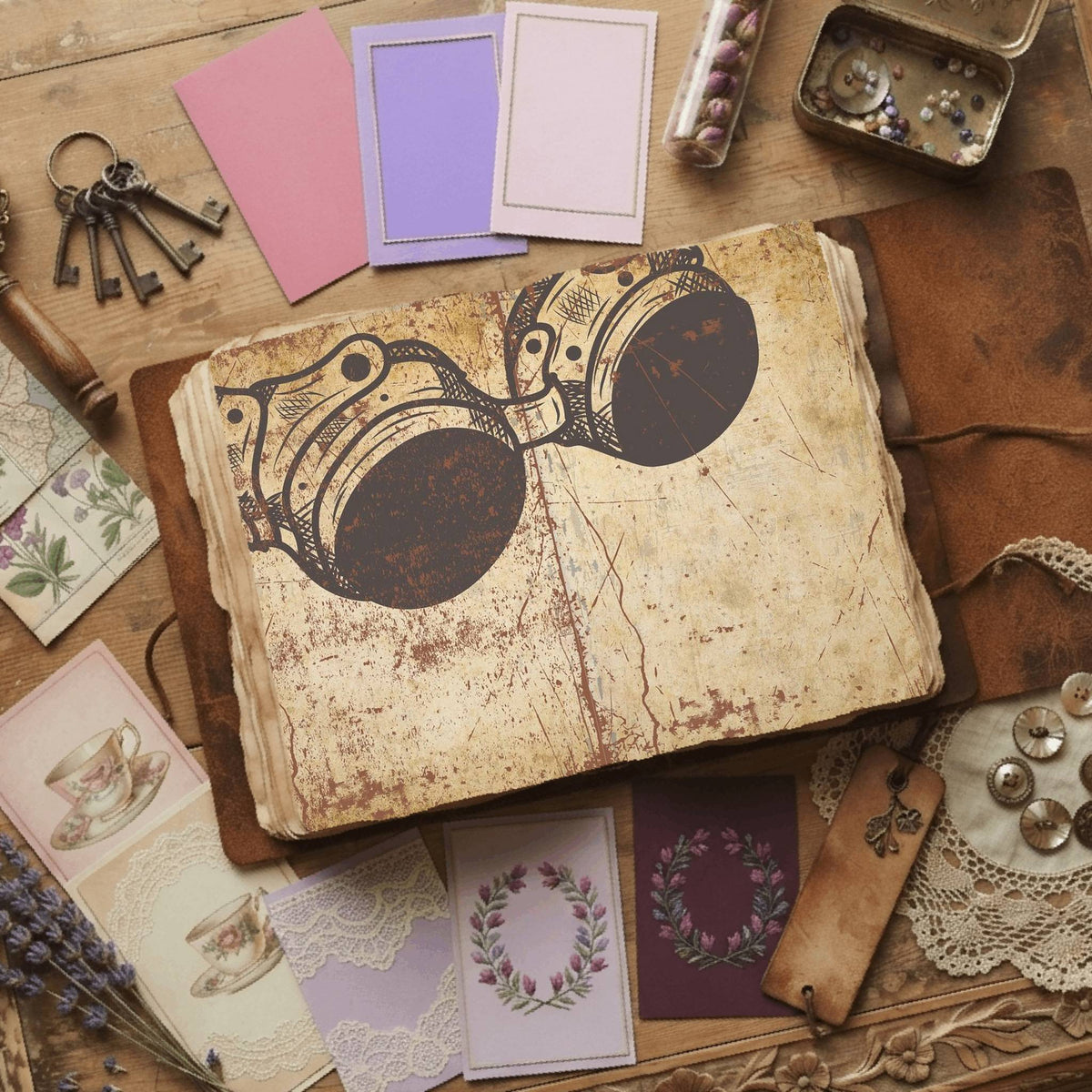 Steampunk Digital Papers