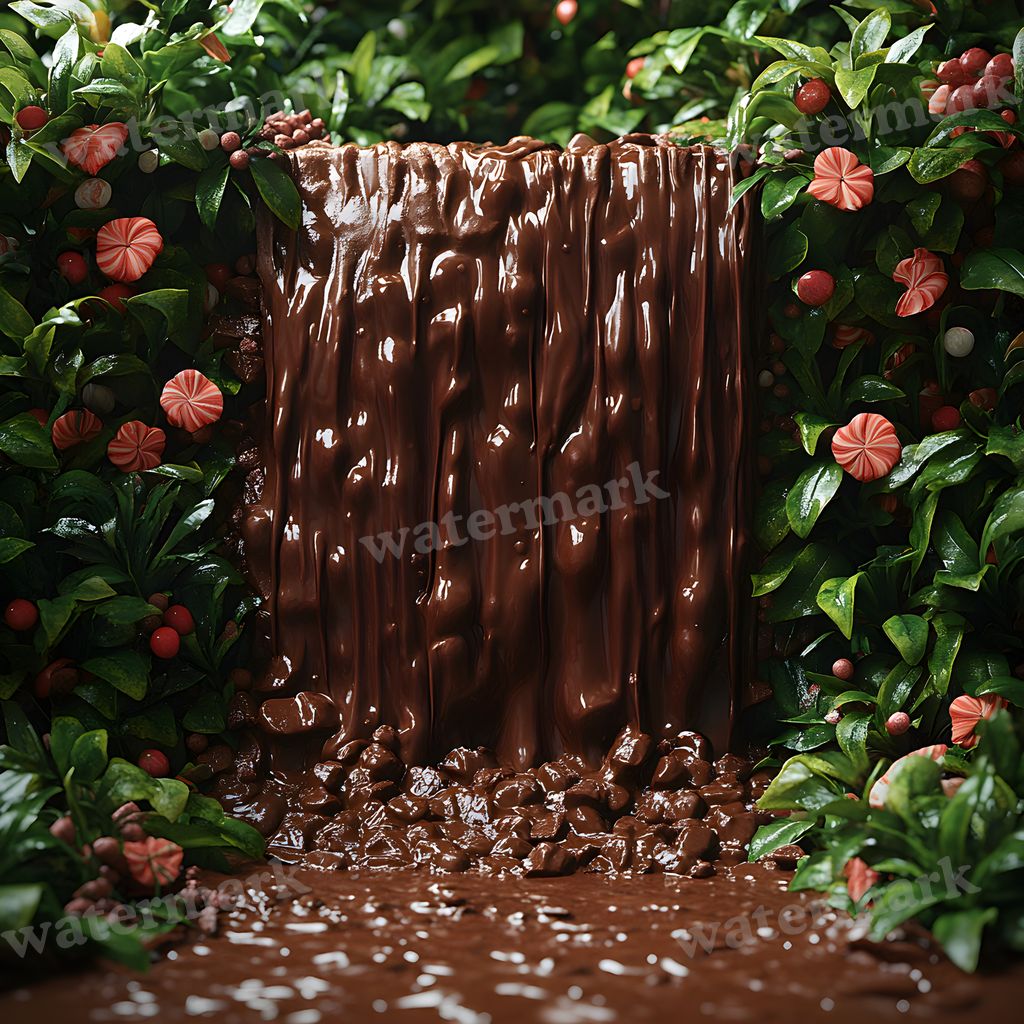 The Chocolate digital photo backdrop for photo editing, preview 18