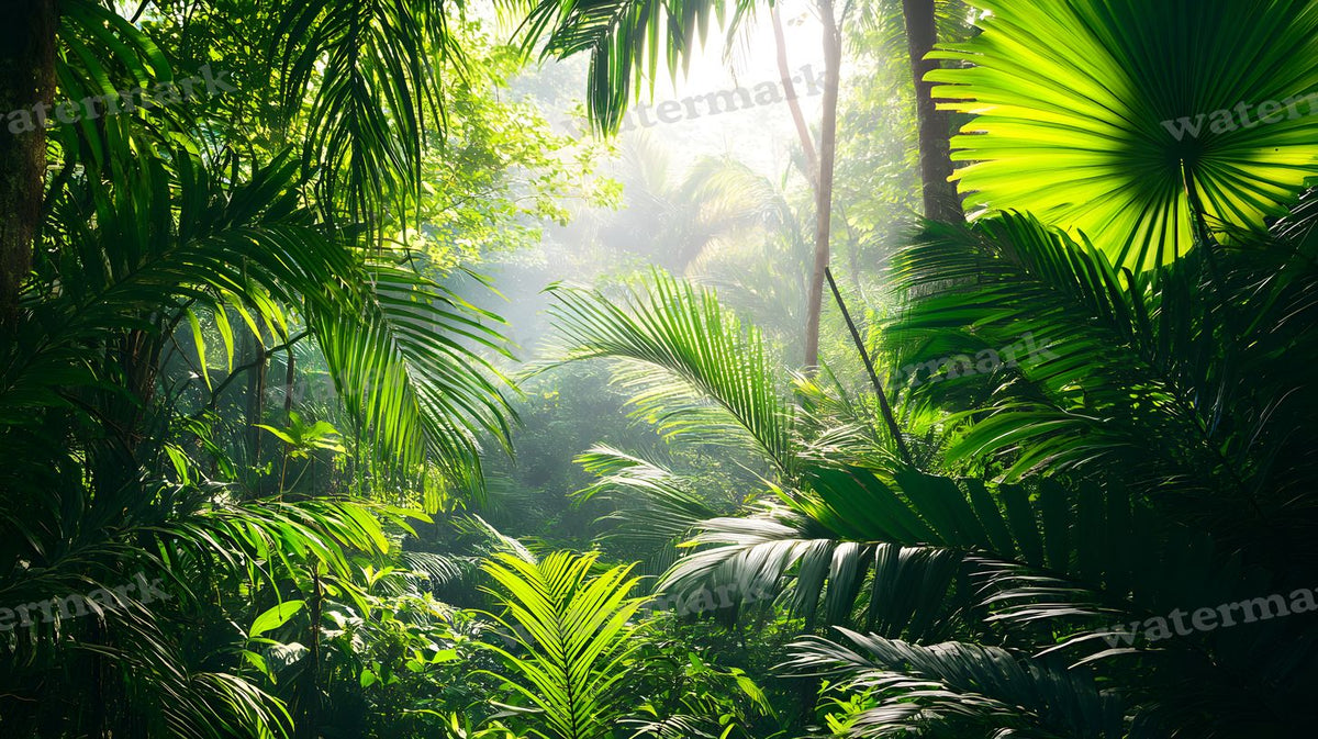Tropical Forest Backdrop Images