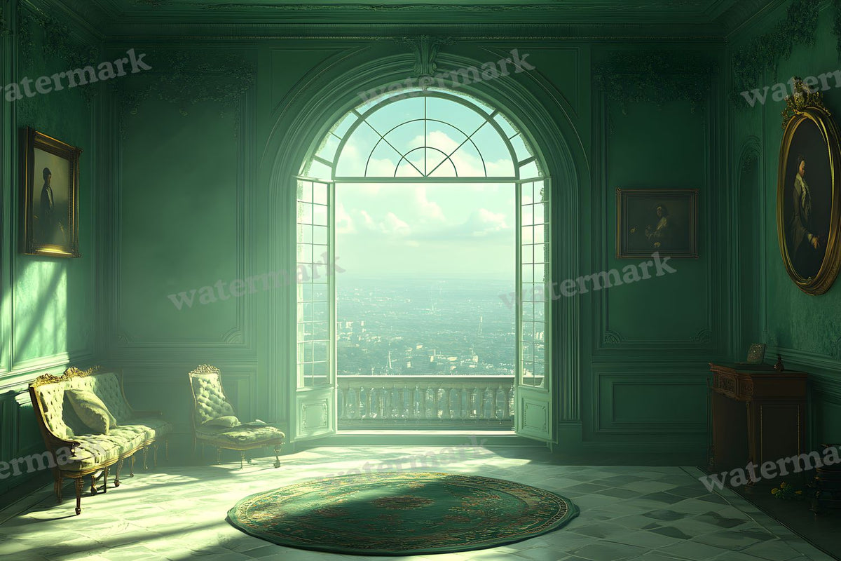 Victorian Cinematics digital photo backdrop for photo editing, preview 18