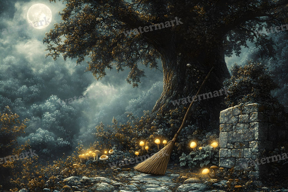 Witchbroom Resting Backdrop Images