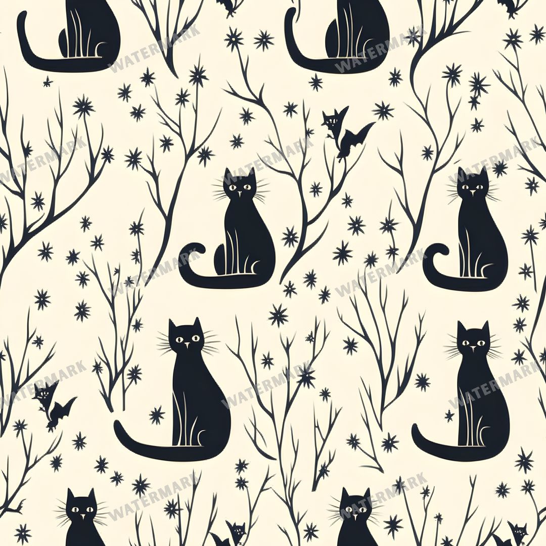 Witchcraft Seamless Pattern