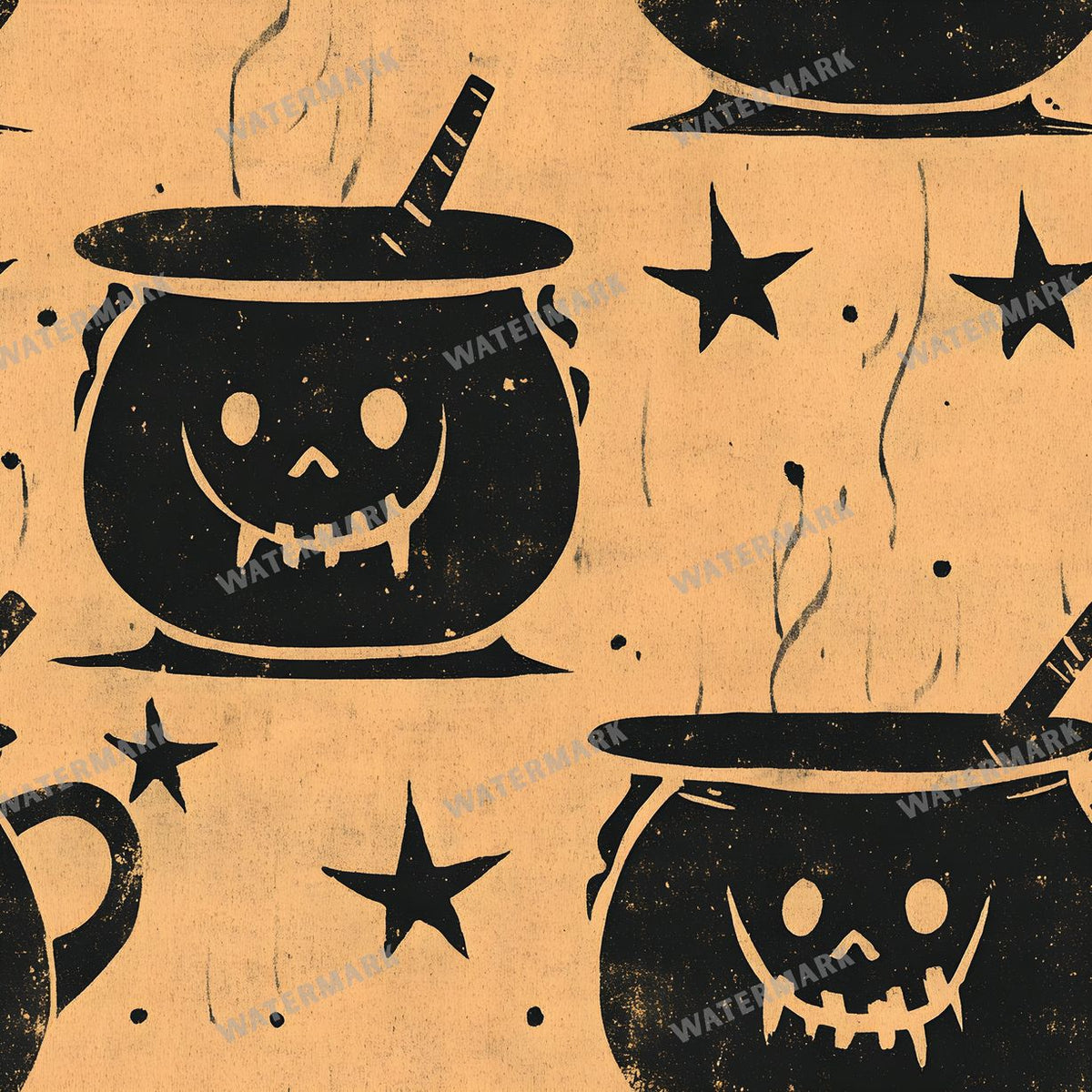 Witchcraft Seamless Pattern