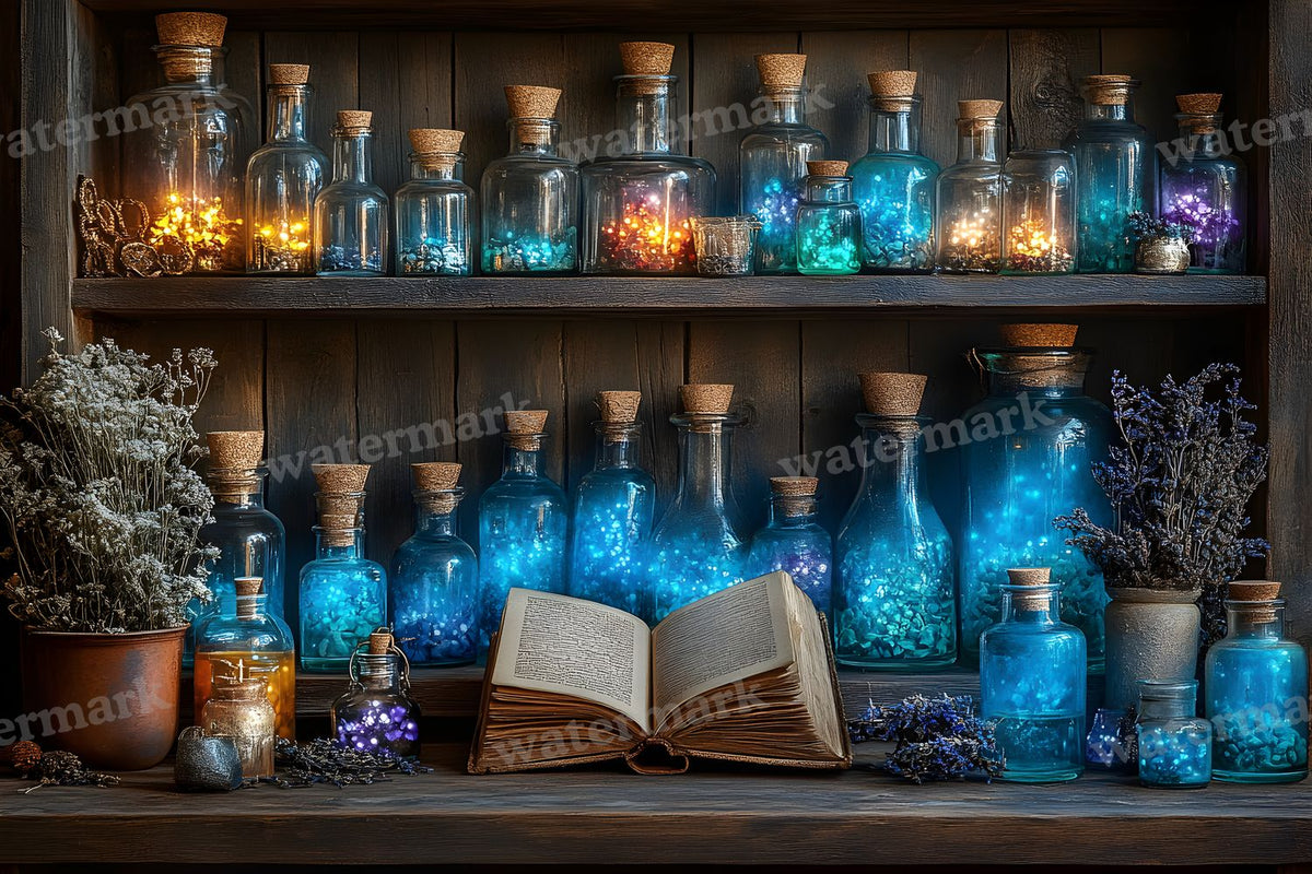 Witchs Apothecary Backdrop Images