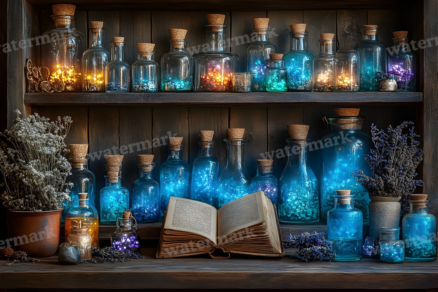 Witchs Apothecary Backdrop Images