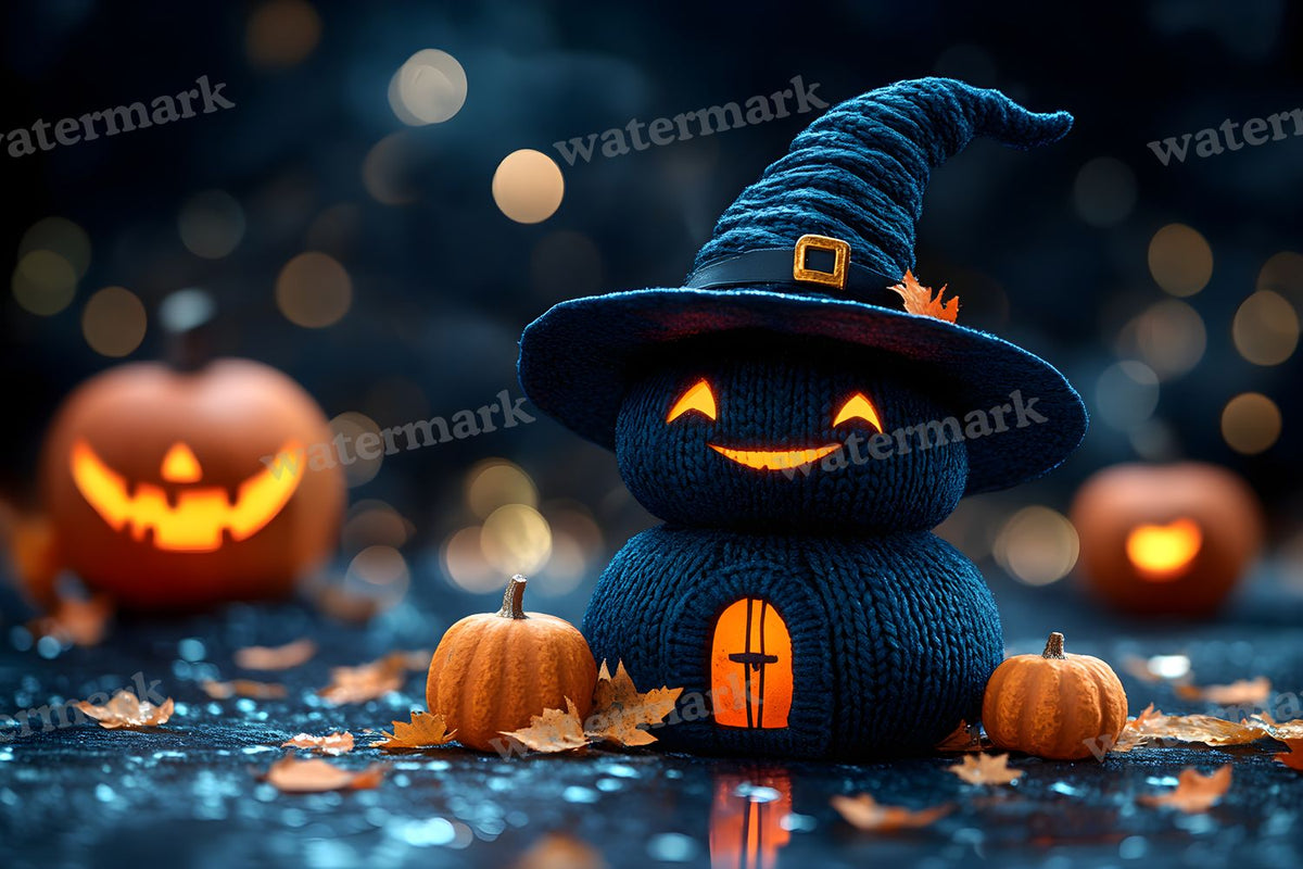 Witchs Hut Backdrop Images