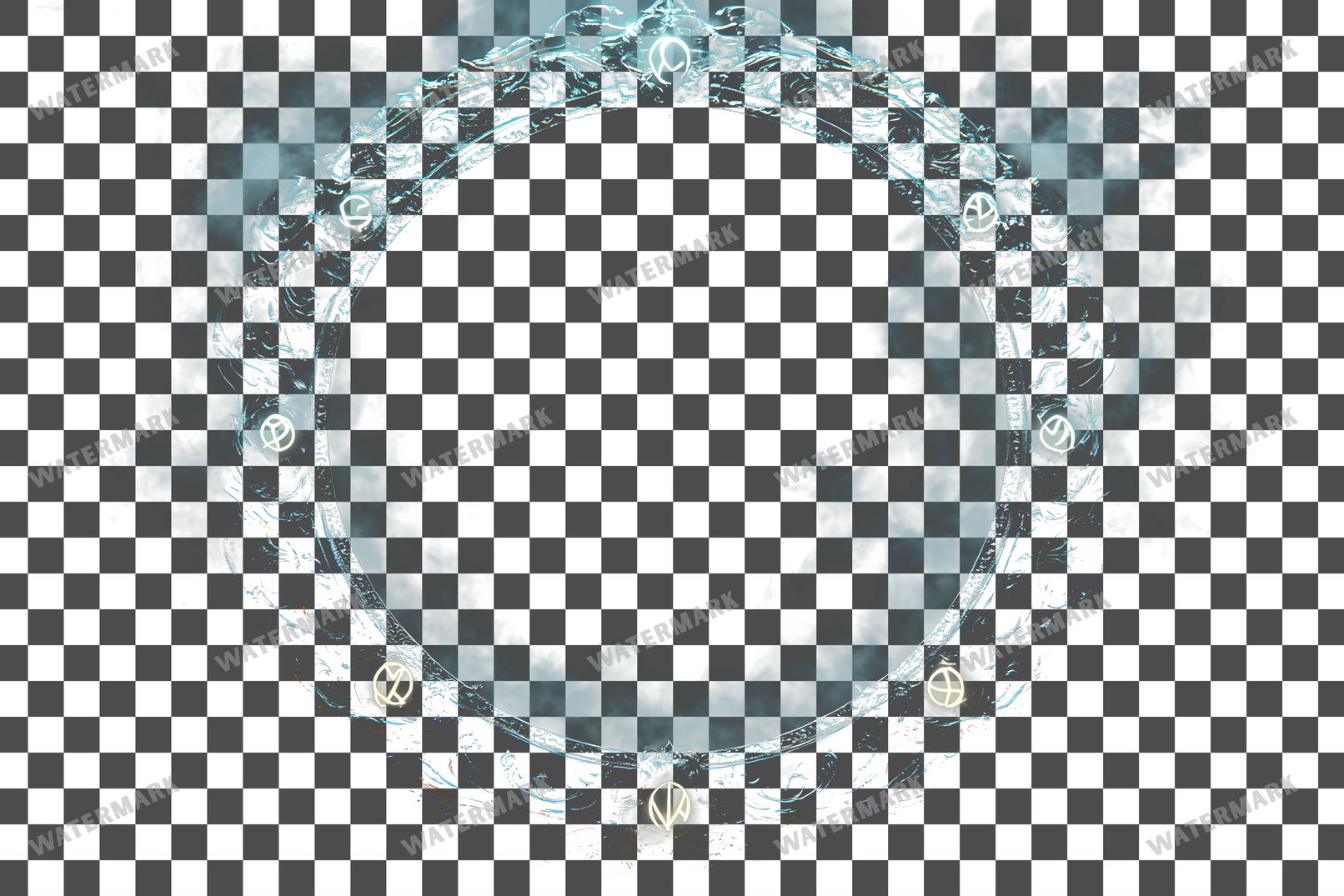 Witchs Moonlit Rift Transparent Overlay Pngs