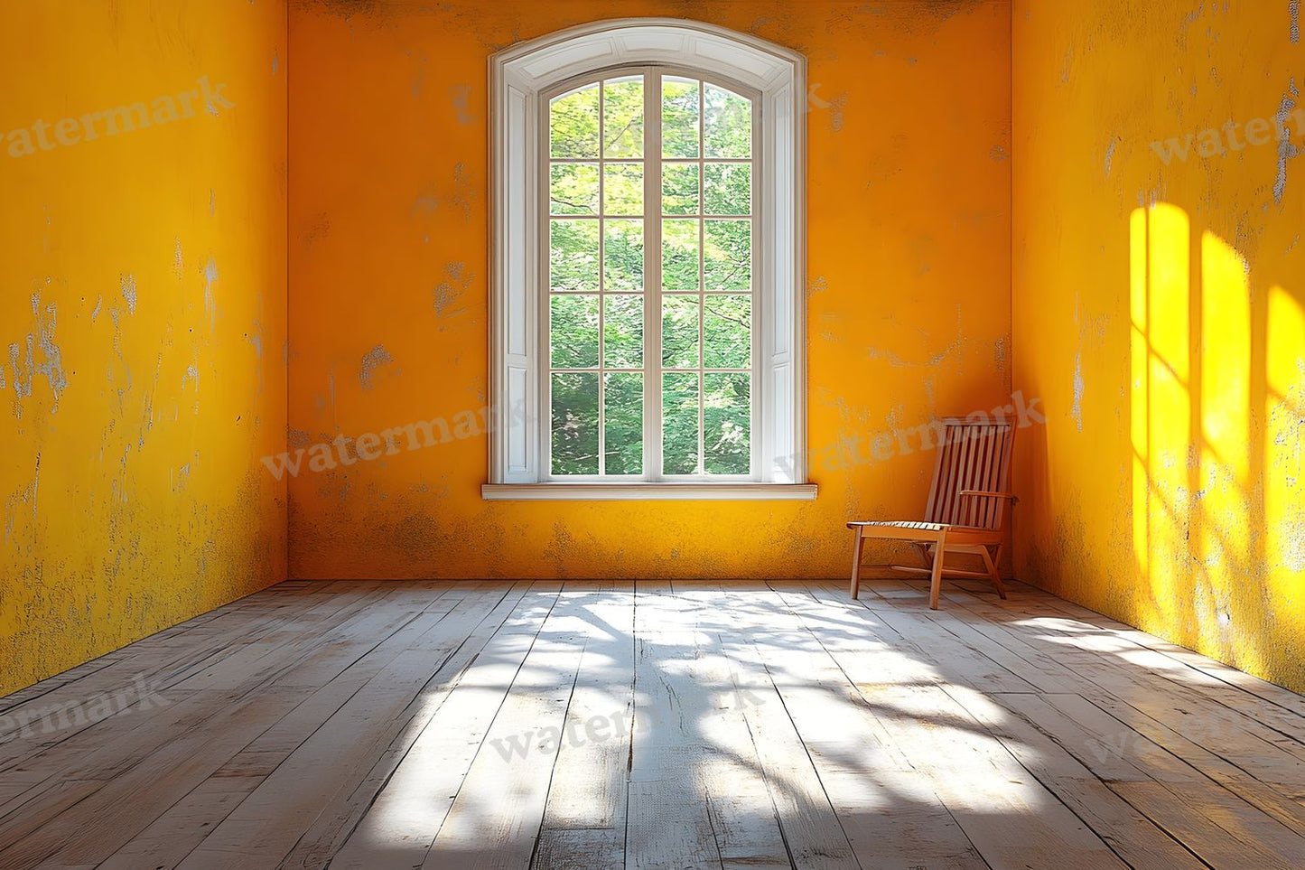 Yellow Vintage Room Backdrop Images