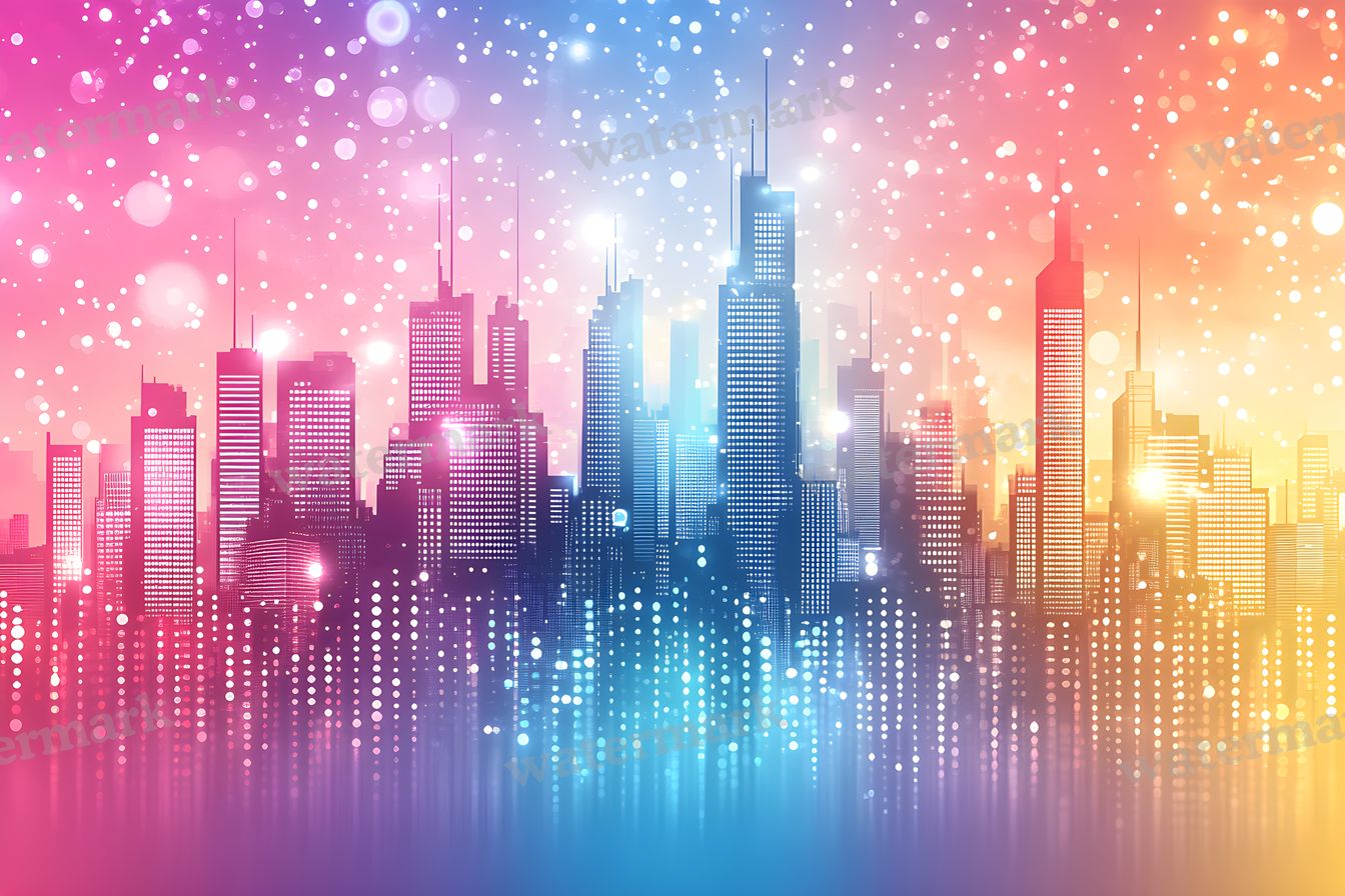 Abstract Skyline Backdrop Images