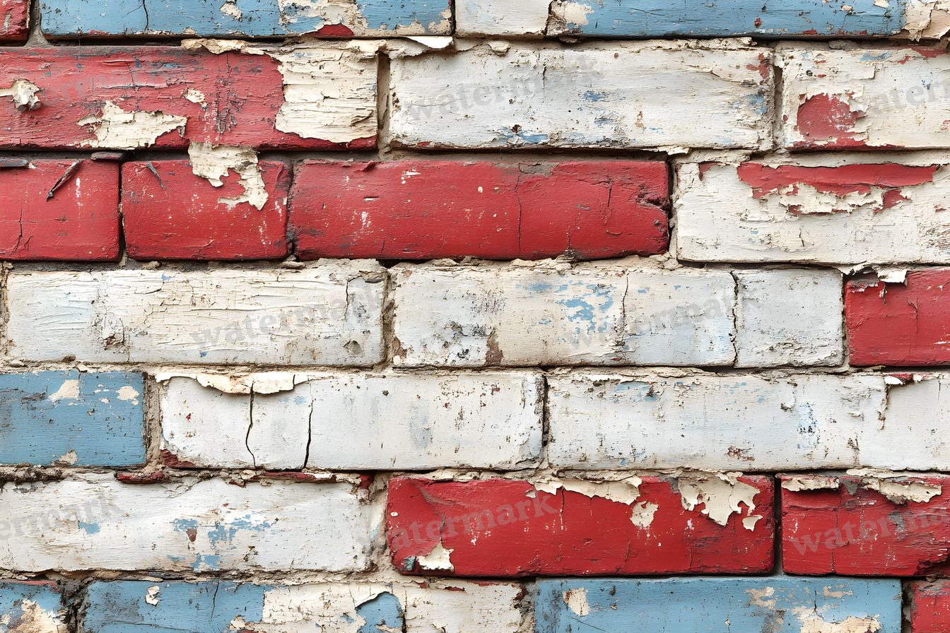 Aged Whitewashed Bricks Backdrop Images
