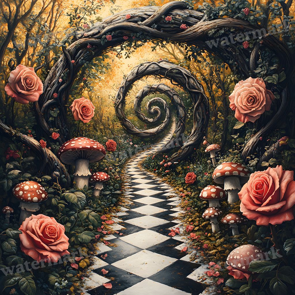 Alice In Wonderland Backdrop Images