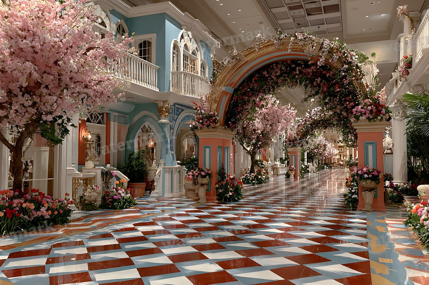 Alice Wonderland Theme Backdrop Images