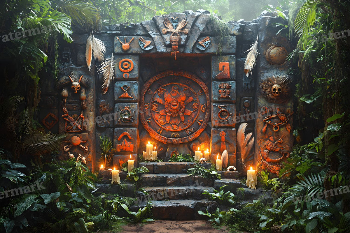 Amazonian Shamanic Ritual Backdrop Images