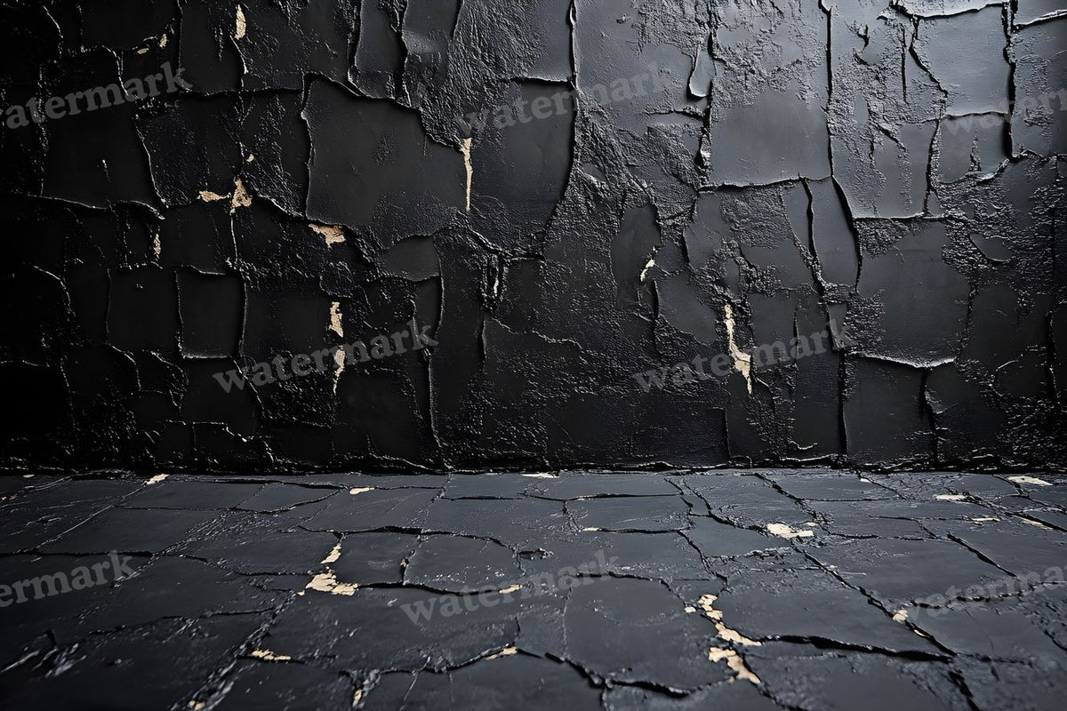 Black Textured digital photo backdrop for photo editing, preview 19